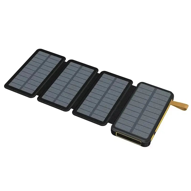 PowerPack Solar | Faltbare Powerbank mit Solarpanel | USB-Ausgang | Wasserdicht & Outdoor geeignet