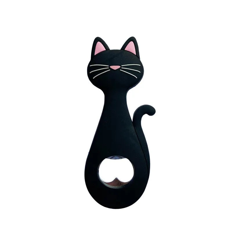CatPop | Magnetischer Flaschenöffner | Niedliches Katzen-Design | Praktisch & Stark Haftend