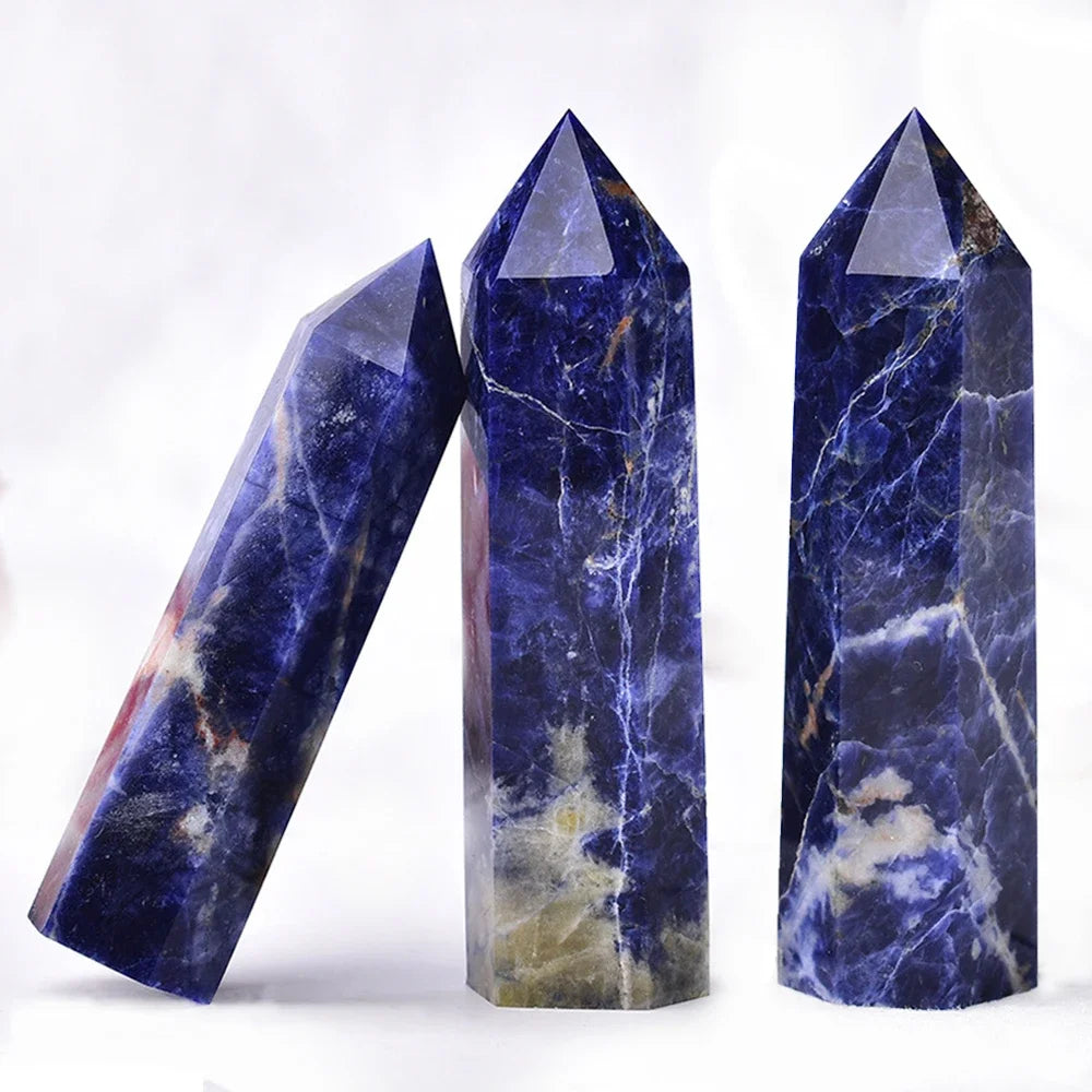 Energora Kristall-Obelisk | Echter Naturquarz | Für Meditation & Chakra-Heilung | Spirituelles Dekoobjekt