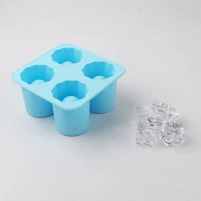 ChillShot Eiswürfelform | Schnapsglas-Design | Wiederverwendbar & Umweltfreundlich