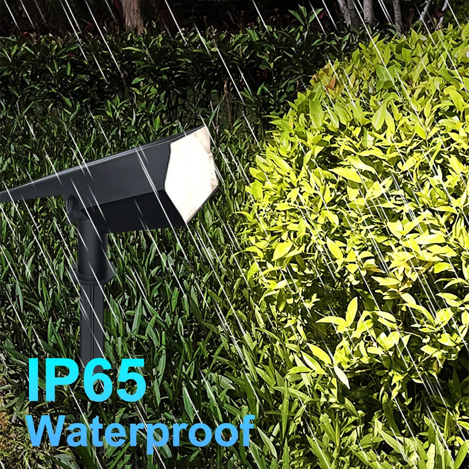 Solastra Gartenstrahler | 92 LEDs mit 2 Lichtfarben | IP65 Solarbetrieben | Für Rasen, Weg & Beet