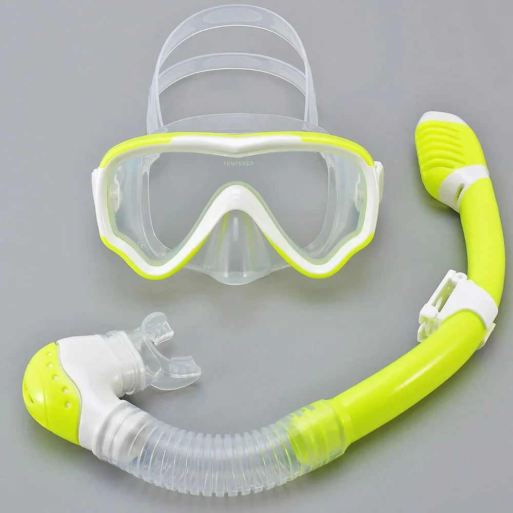 AquaExplorer Schnorchel-Set | Sicher & Komfortabel für Kinder