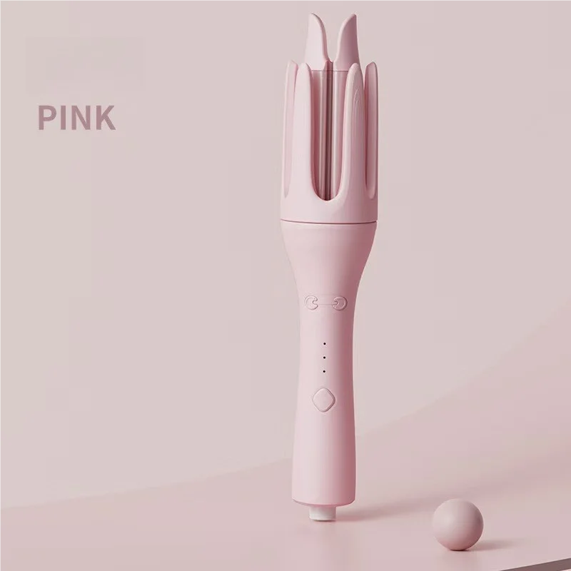 CurlEase Pro Rotierender Lockenstab | 2-in-1 Curler & Glätter | Turmalin-Keramik Technologie | Automatische Rotation