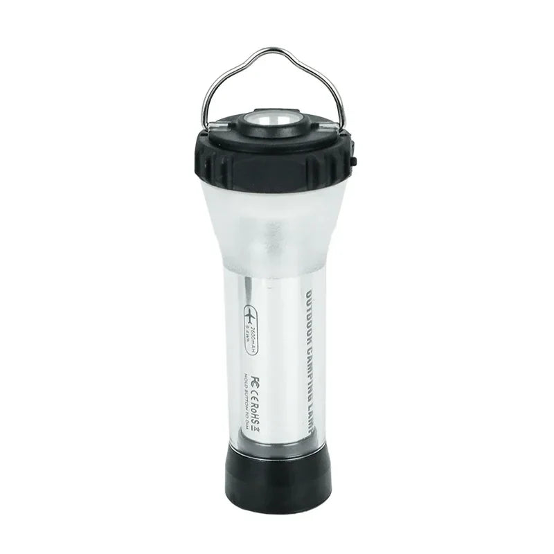 Lumavox LED-Campinglampe | 300 Lumen & Akku | 3 Lichtmodi & Tripod-kompatibel | Kompakt & Robust