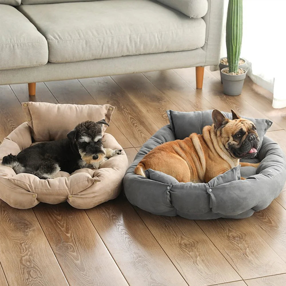 WarmDog 3-in-1 Bett – Wärme, Geborgenheit & Freude für dein Tier!
