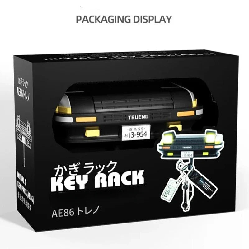 AutoGlow KeyBeam | Wand-Schlüsselhalter | Autoscheinwerfer-Design | Für Autofans