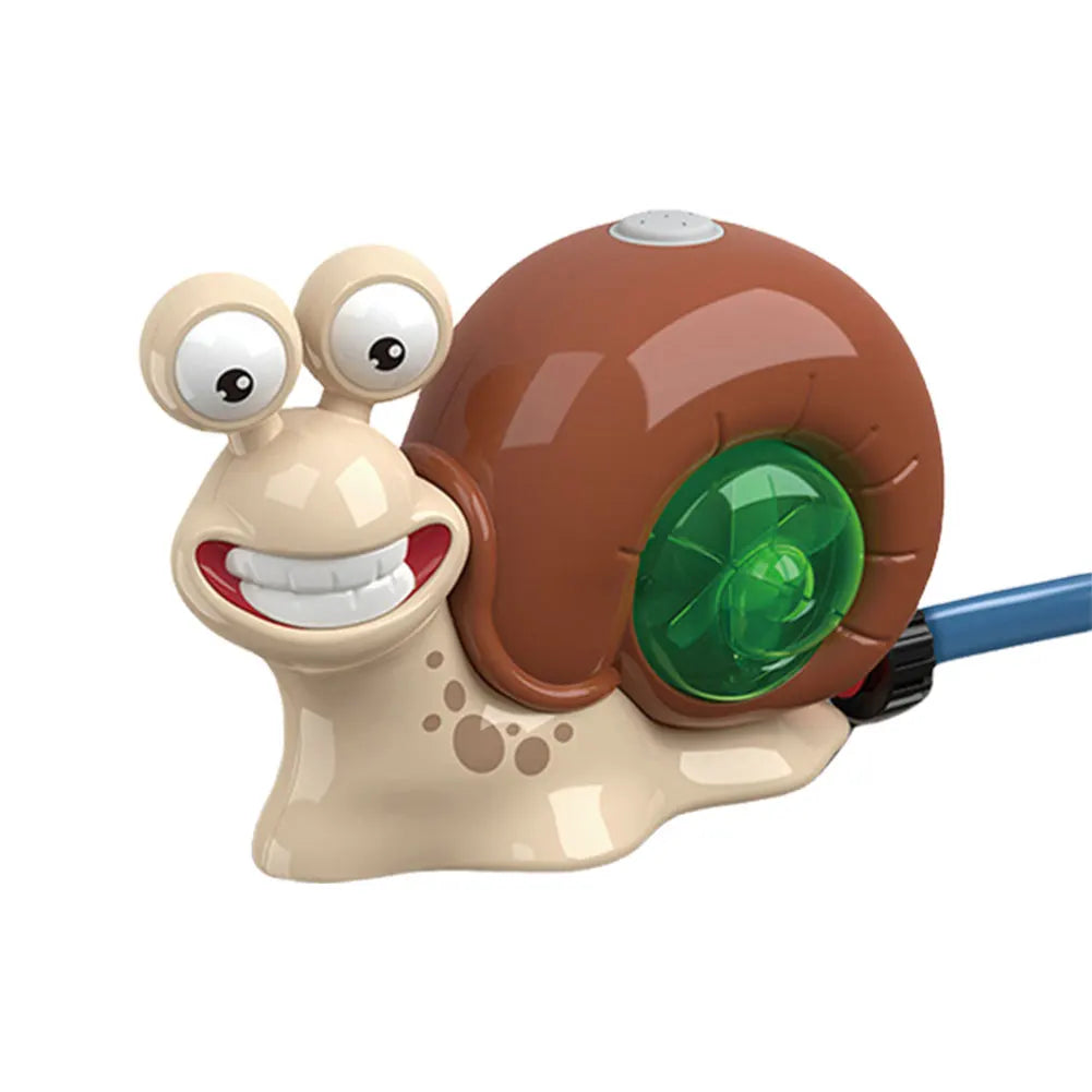 SnailSplash | Wassersprinkler im Schneckendesign | Interaktiver Spielspaß | Für Garten & Pool