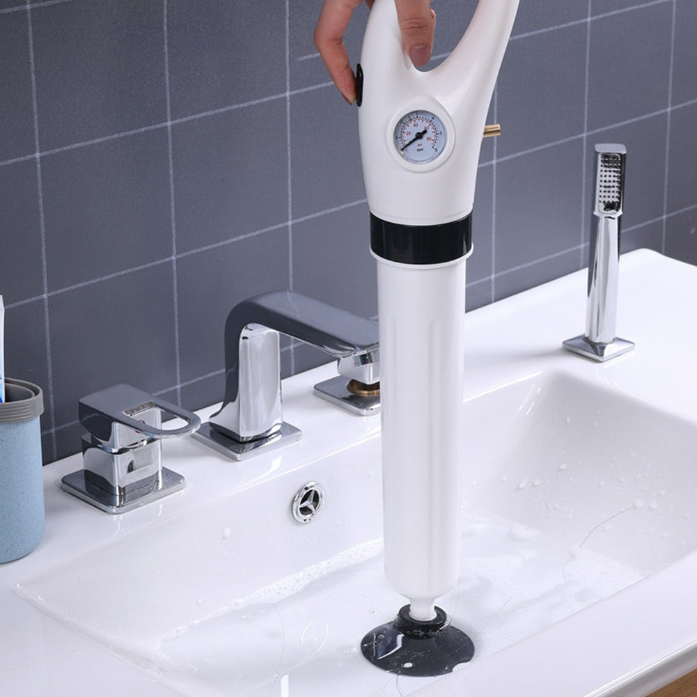 FlowMaster Drain Cleaner | Hochdruck-Abflussreiniger | Umweltfreundlich & Effektiv | Mit 4 Aufsätzen für Alle Verstopfungen