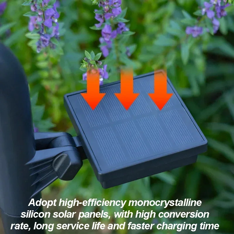 SolaraBright Solar-Gartenleuchte | Warmweißes Licht | Wetterfest & Automatisches An/Aus