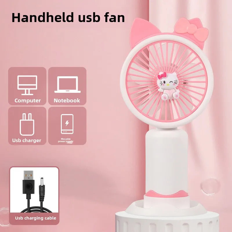 Luftino Mini Ventilator | Lüfter & Handyhalter | Kompakt & Wiederaufladbar