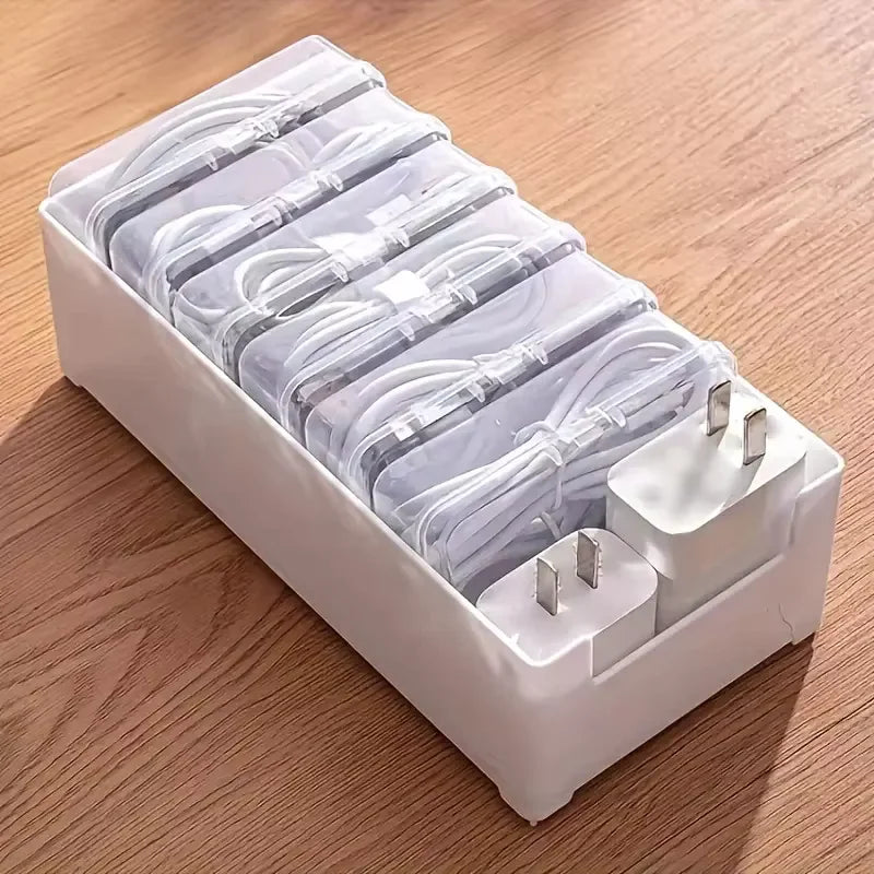 CablePro | Kabel- & Ladegeräte-Organizer Set | Praktisch & Robust | Für Büro & Zuhause