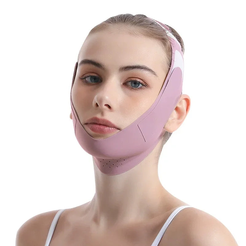 ContourLift | V-Lifting Gesichtsmaske | Atmungsaktiv & Hautfreundlich | Elastisch