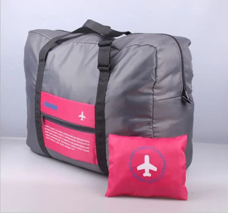 Packaro Travel Bag Faltbare Reisetasche aus Oxford-Gewebe | Wasserdicht & Geruchsresistent | 42 × 38 × 20 cm | Für Damen & Herren