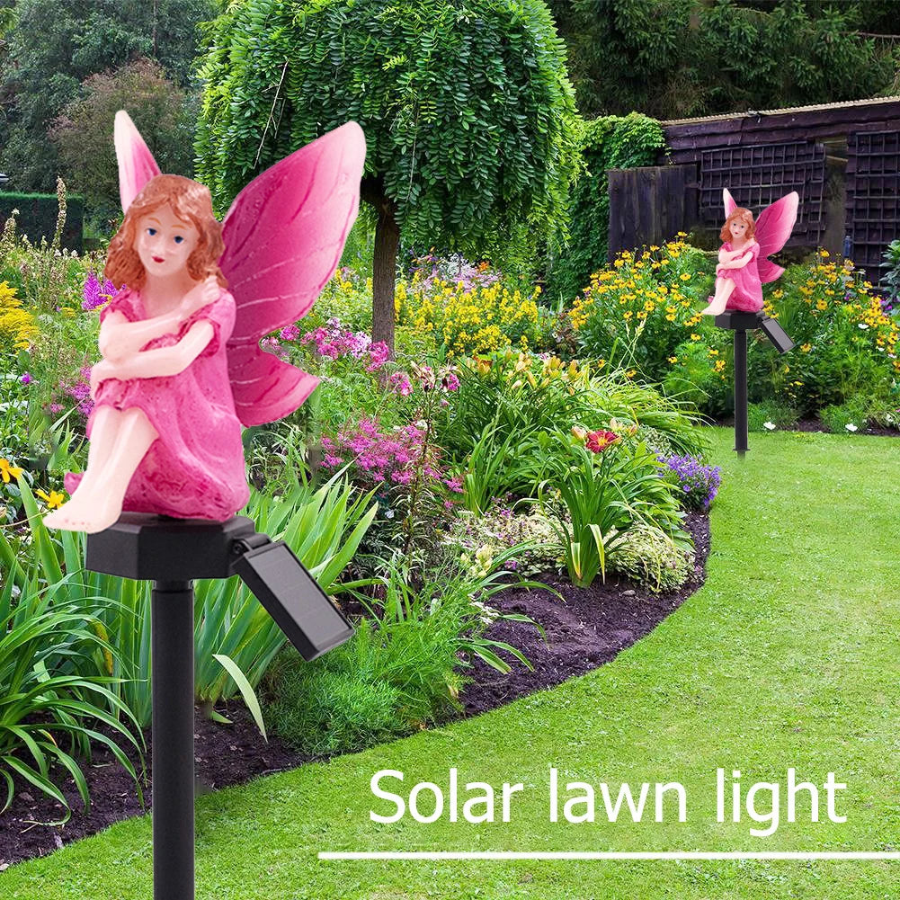 GlowSphere Elvaria | Solar-Feenleuchte | 2-in-1 Deko | Für Garten & Balkon