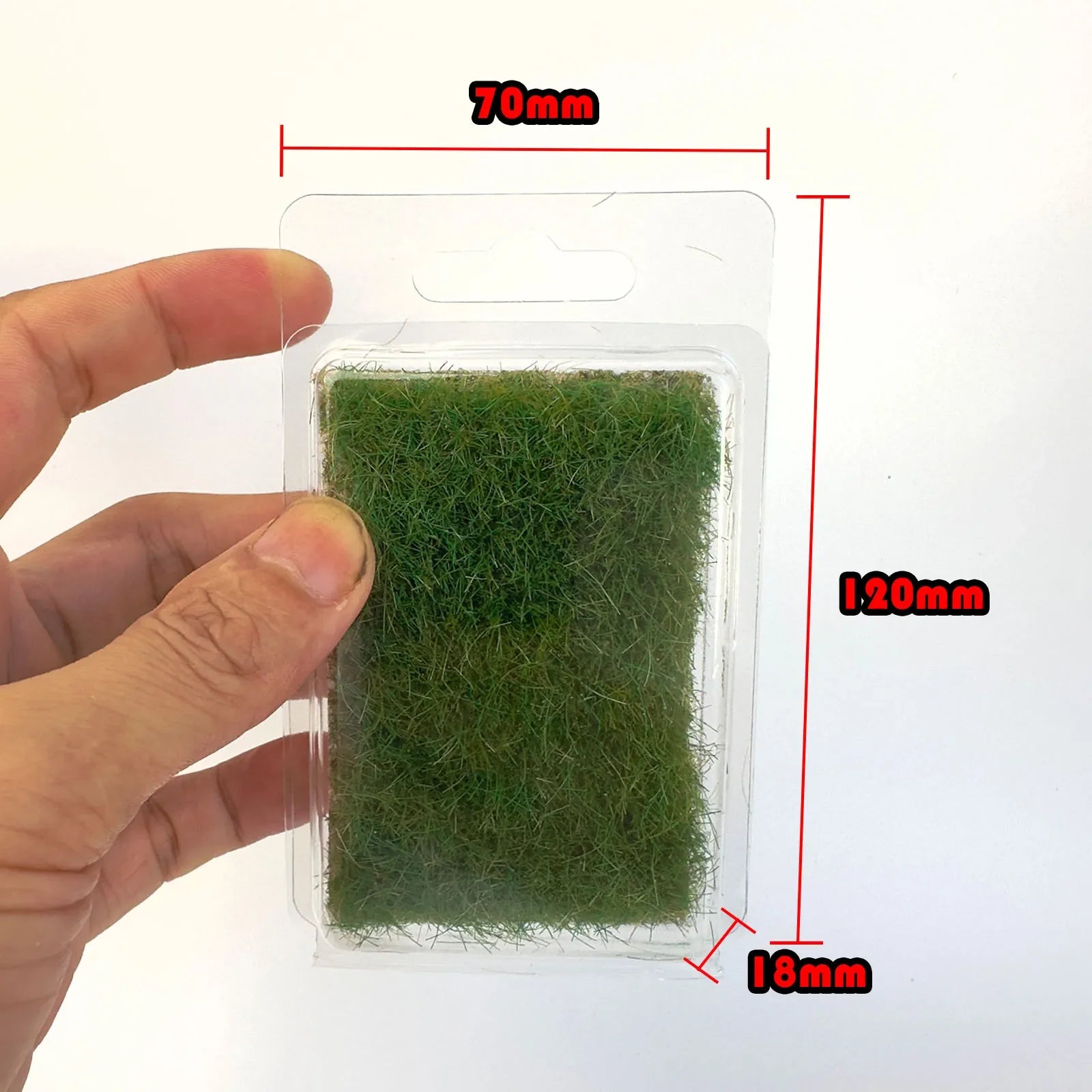 GreenScape Miniaturgras | Realistische Vegetation für Modelllandschaften | 5 Farben zur Auswahl