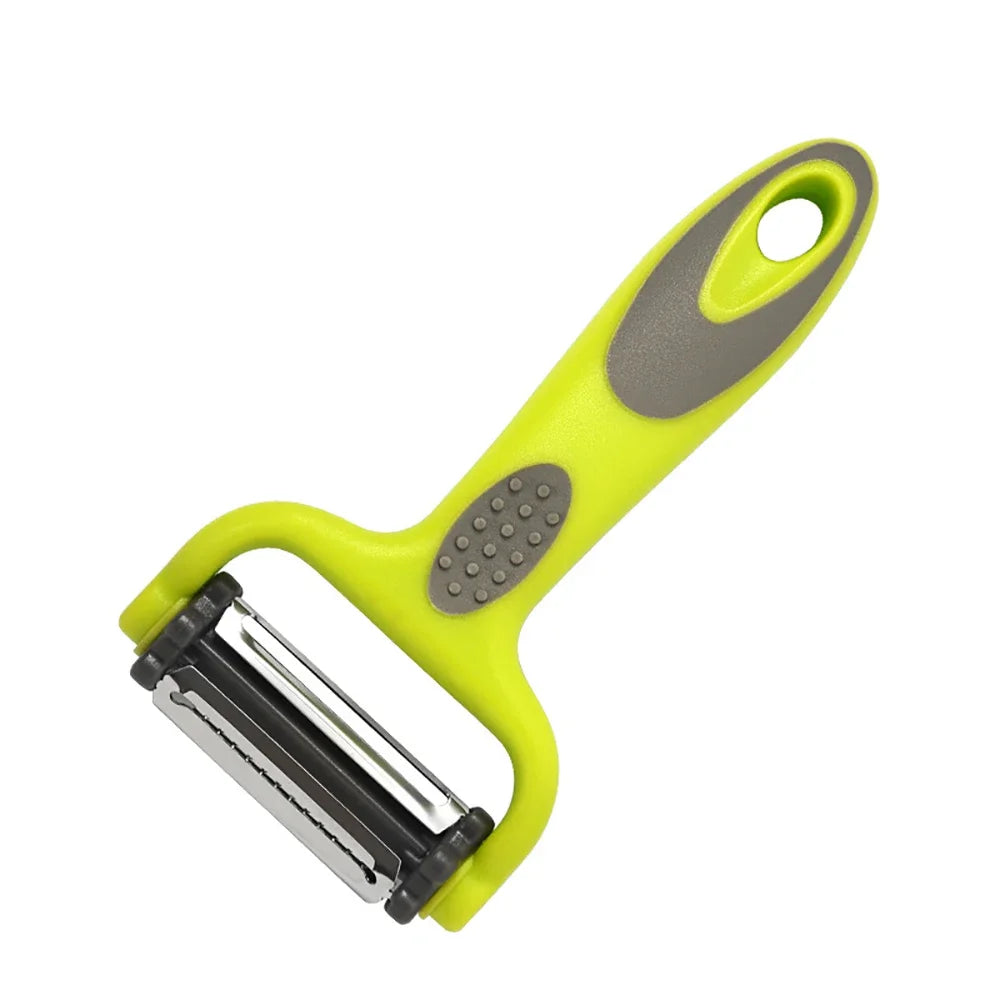 Prepivo 3-in-1 Schäler | Edelstahlklinge | Kompakt & Hygienisch | Ergonomischer Griff