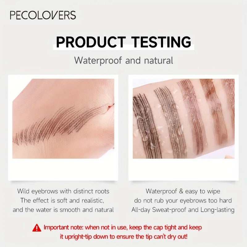 BrowMaster Precision Pen | Präzise & Wasserfest | 4-Zacken-Technologie | In 6 Farben
