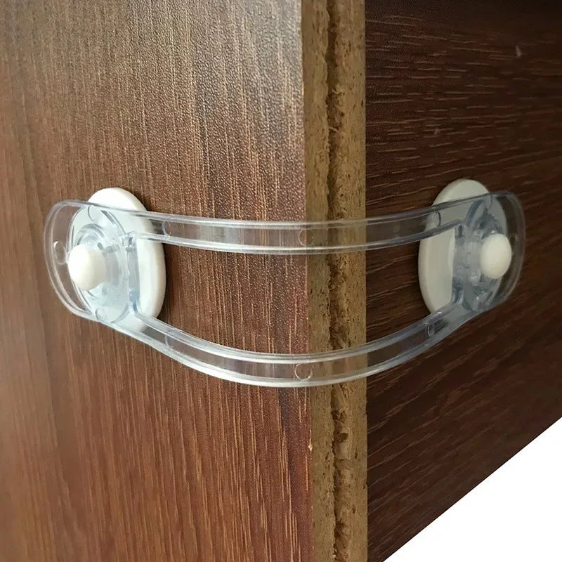 Totilo Guard | Kindersicherung Für Schränke & Schubladen | Selbstklebend & Transparent