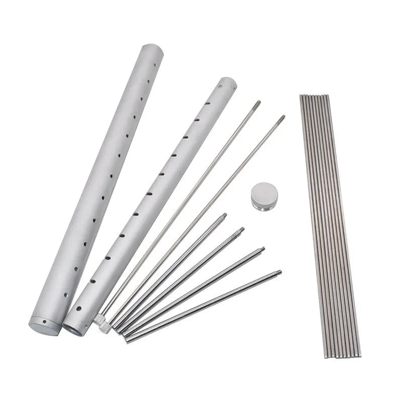 HeatPacker | Faltbarer Mini-Grill | Edelstahl & Tragbar | Camping & Outdoor BBQ