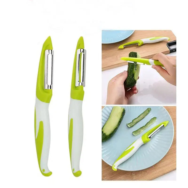VegaPeel | Gemüseschäler | Edelstahlklinge & ergonomischer Griff | Obst & Gemüse