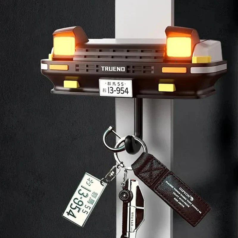 AutoGlow KeyBeam | Wand-Schlüsselhalter | Autoscheinwerfer-Design | Für Autofans
