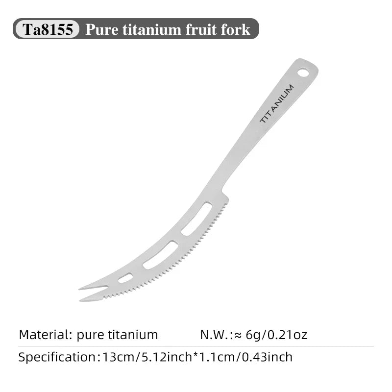 TitanFork | Titan-Fruchtgabeln | Ultraleicht & Langlebig | Vielseitig Einsetzbar