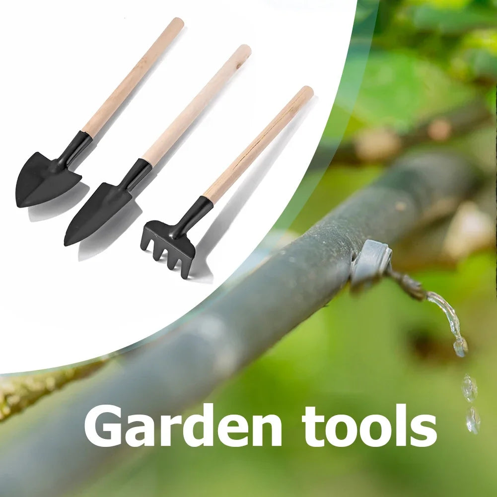 MiniGarden Pro Gartenwerkzeug-Set | Kompakt & Ergonomisch | Für Topfpflanzen und Bonsais