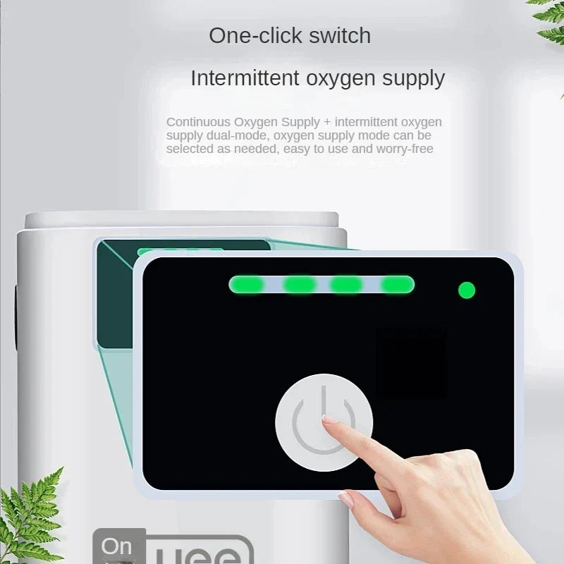 OxyFlow EcoPro | Intelligente Sauerstoffversorgung | Flüsterleise | 6000mAh Akku