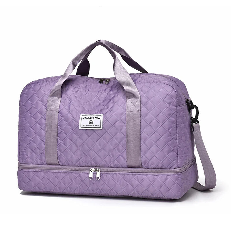 TravelMate | Flexbag | Viel Stauraum & Praktische Aufteilung | Nassfach & Schuhfach Getrennt | Flugtauglich