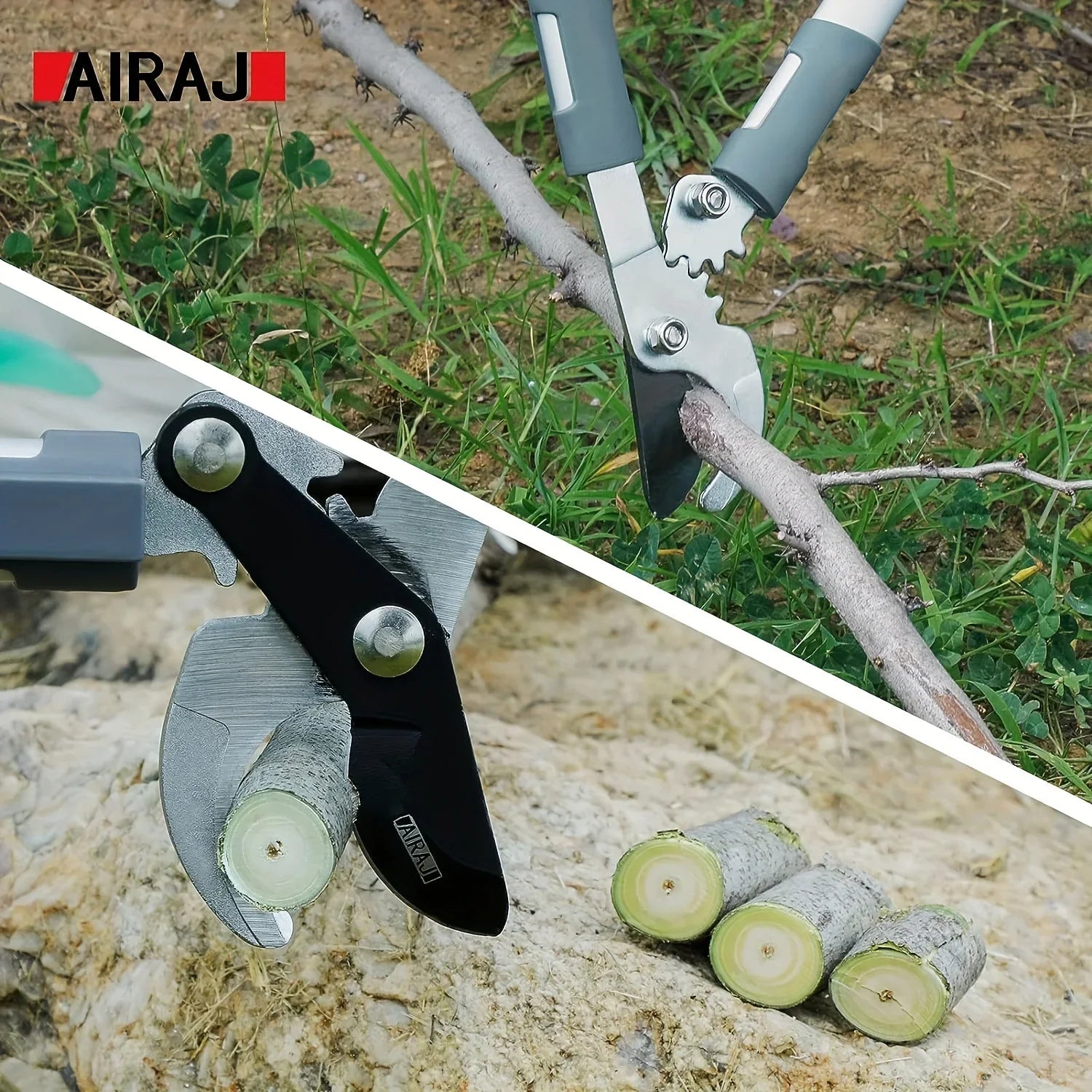GardenMaster | Ratschen-Astschere | Carbonstahlklinge | Ergonomisch