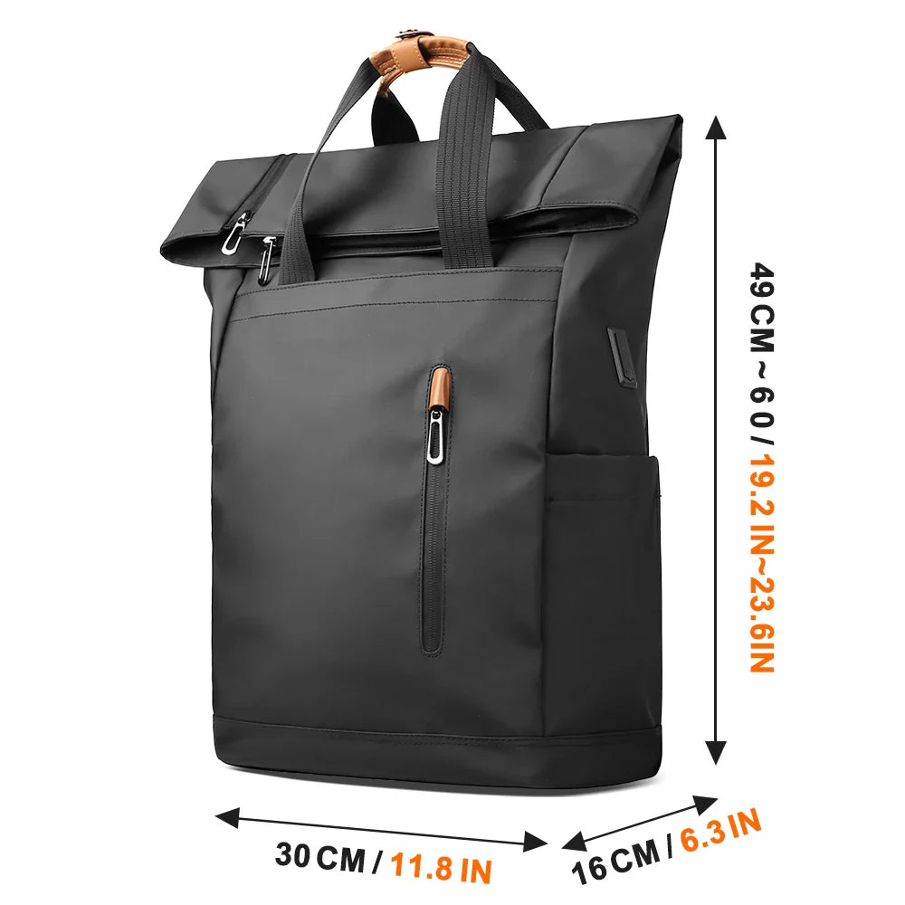 ValorGuard Rucksack | USB-Ladeanschluss | Erweiterbar | Diebstahlschutz | Ergonomisch