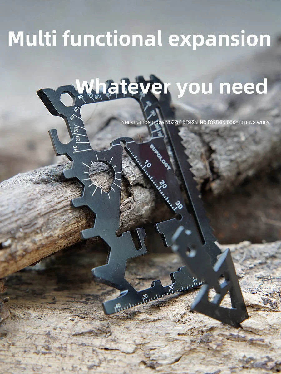 ForgeMate | 18-in-1 Multitool | Kompakt, leicht & robust | Outdoor & Survival