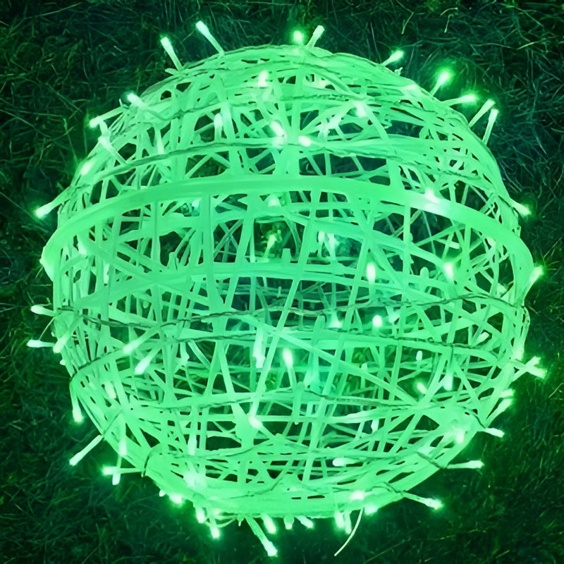 LumiSphere LED Kugellichterkette | 20 Kugeln Batteriebetrieben | Für Innen & Außen | Wetterfest & Dekorativ