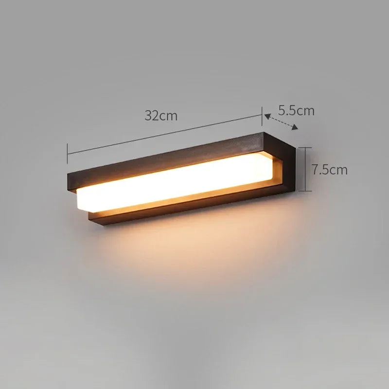 LumiSol | Solar-Wandleuchte | 3 Lichtfarben | Wetterfest & Automatische Dämmerungsschaltung