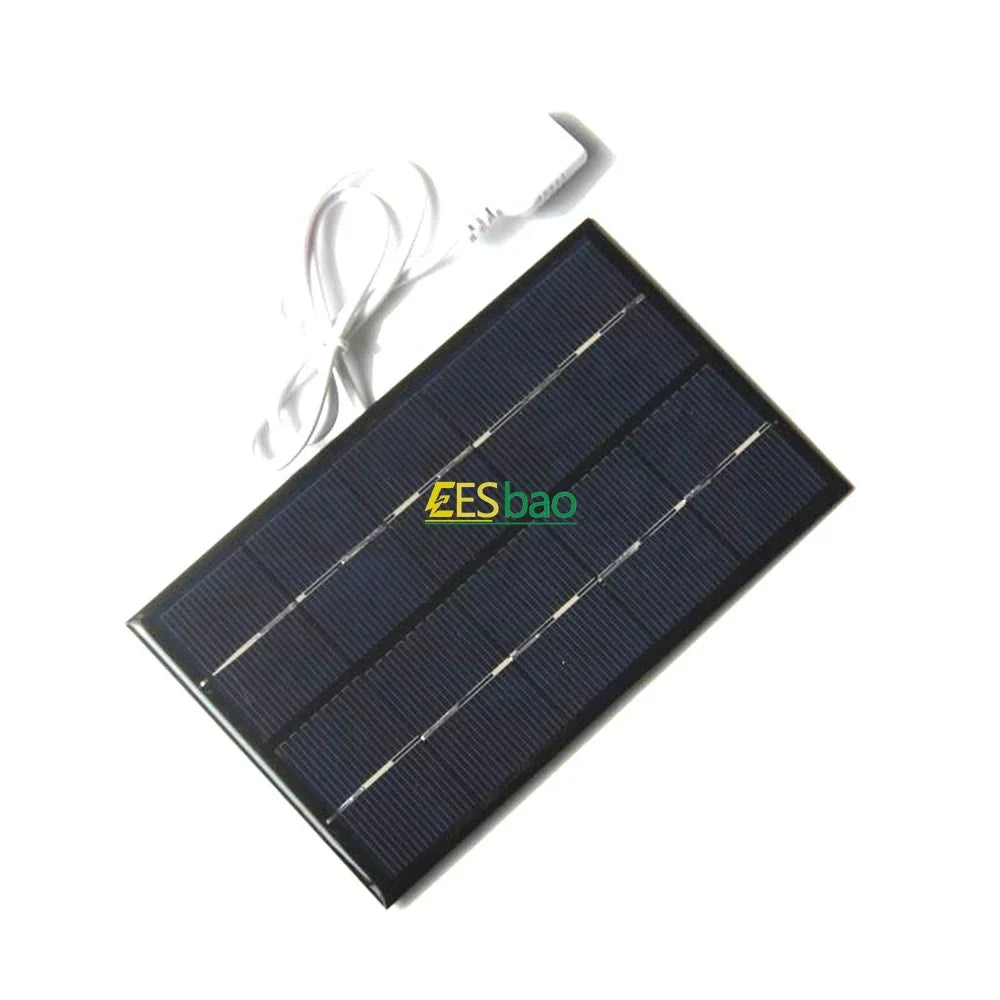 Solariqa | Kompaktes Solarpanel | USB 5V, Wetterfest, Leicht | Für Outdoor, Reisen & Notfälle