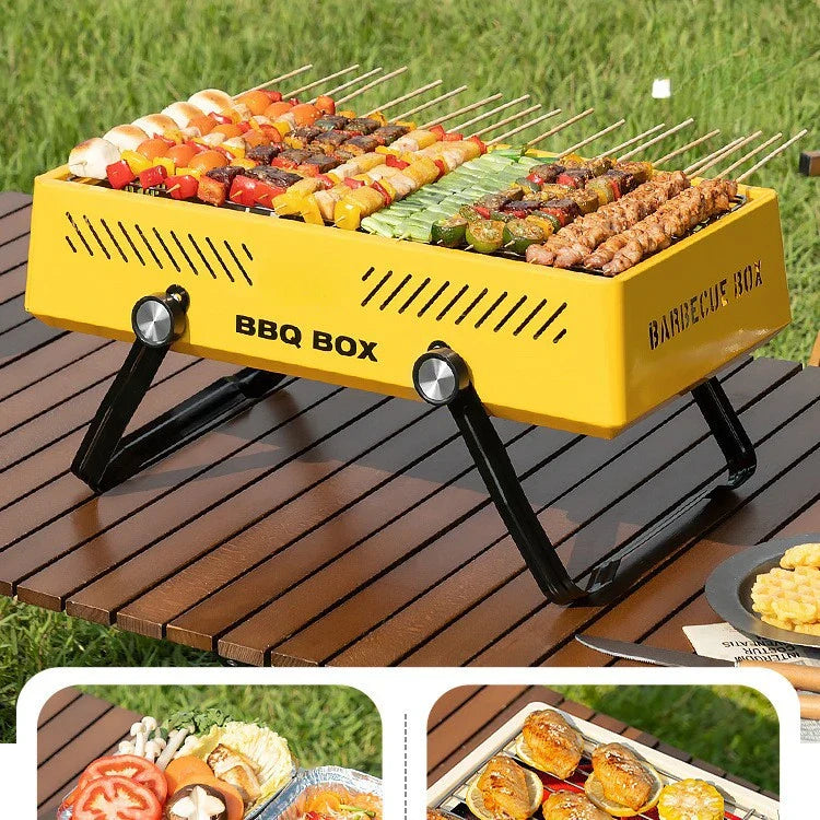 TrailBlaze | Tragbarer BBQ-Ofen | Rauchfrei & Kompakt | Für Outdoor & Garten | Multifunktional | Leicht zu Reinigen