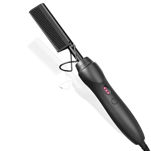 Haarevo 3Style | 3-in-1 Keramik Styling-Kamm | Für Glätten, Locken & Volumen | Nass- & Trockengebrauch
