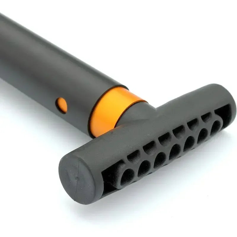 FrostoX SnowShovel | Teleskop & Leicht | Rostfreies Aluminium | Ideal für Auto & Outdoor