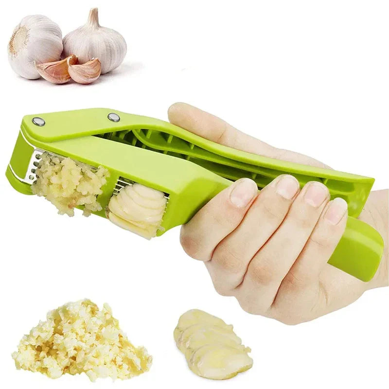 GarliPro | 2-in-1 Knoblauchpresse & Reibe | Edelstahl & Ergonomisch | Für Frische Küche & Volles Aroma