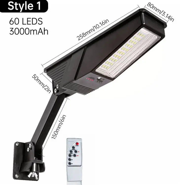 HelioMax Solar-Wandleuchte | 138 LEDs | 3 Leuchtmodi | Bewegungssensor | IP65 Wasserfest