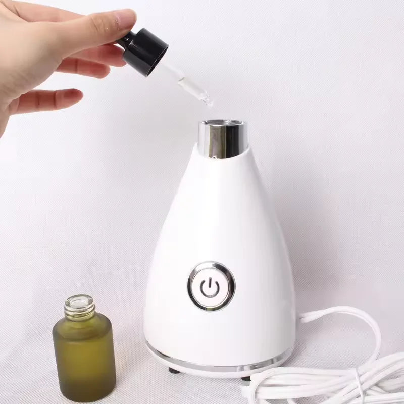 HydraGlow Nano Facial Steamer | Kompakt & Wiederaufladbar | Feuchtigkeitsboost & Hautstraffung