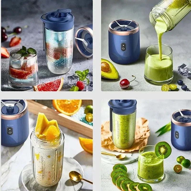 FreshGo Mini-Entsafter | Kabellos & Tragbar | Für Frische Säfte & Smoothies