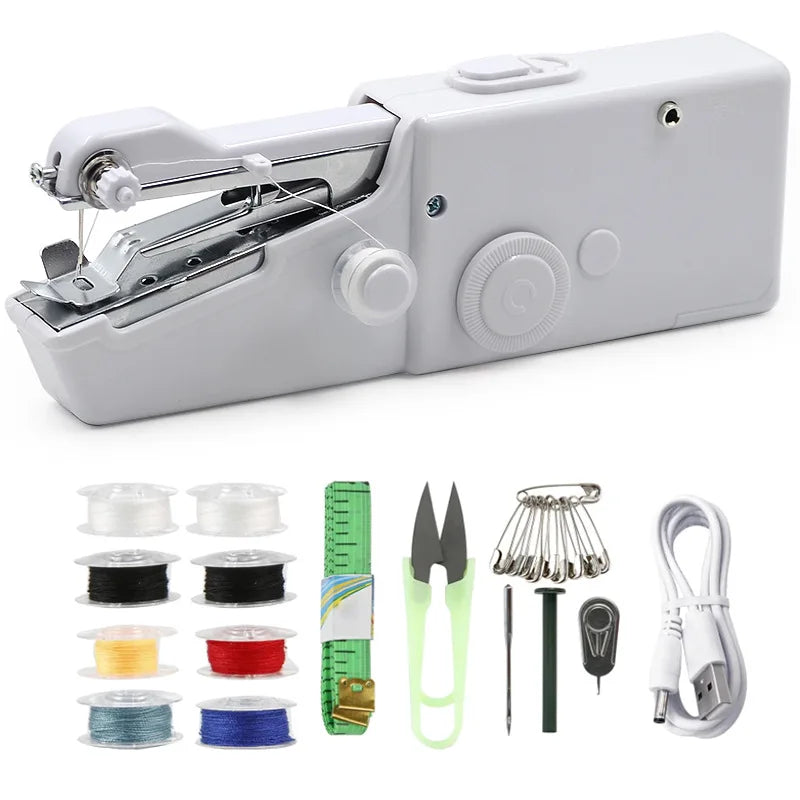 SewMate | Mini Nähmaschine | Kompakt & Tragbar | Ideal für Reparaturen & DIY-Projekte