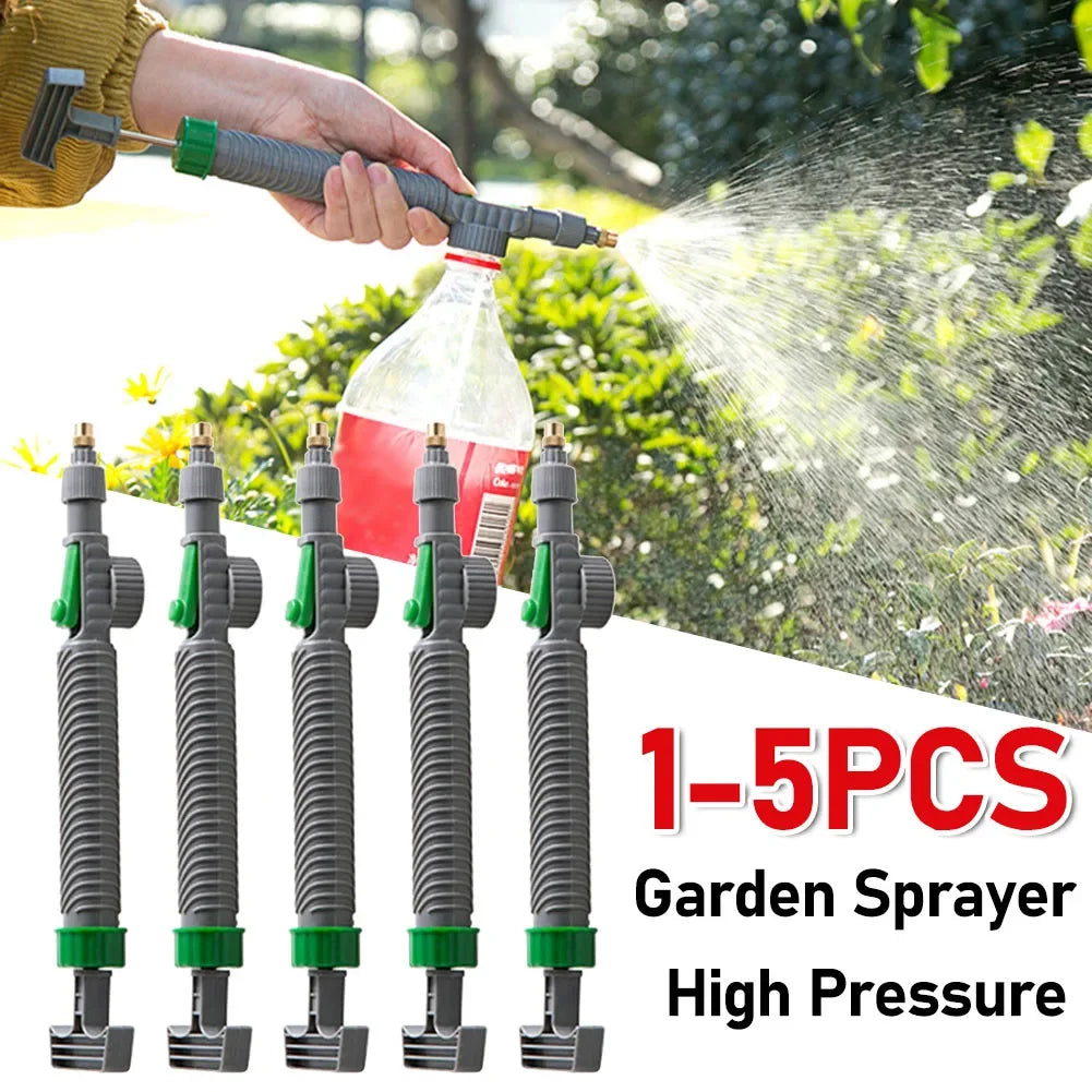 JetFlow | Verstellbare Gartenspritze | Für Flaschen | Vielseitig & Robust