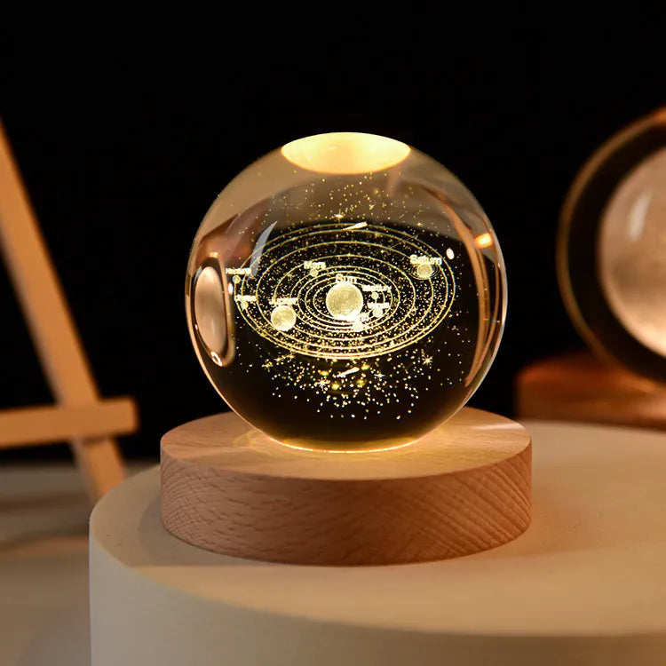 GalaxyGlow™ - Gravierte 3D-Universumslampe [Letzter Tag Rabatt]