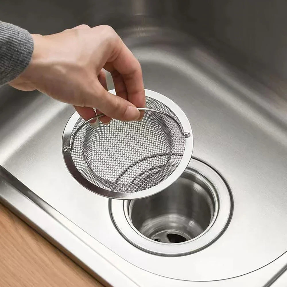 CleanGuard Mesh | Abflusssieb Edelstahl | Rostfrei & Hygienisch | Für Küche & Bad