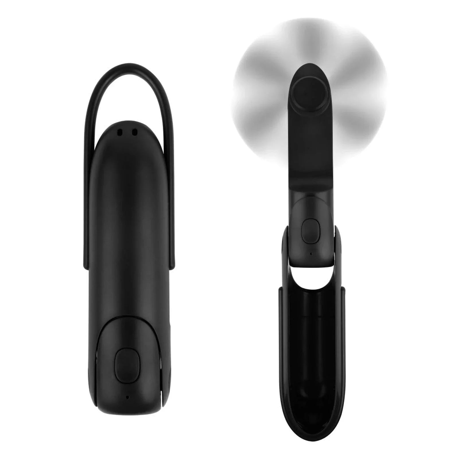 BreezeMate | 3in1 Mini Ventilator | Handventilator, Powerbank & LED Lampe | Kompakt & Sicher
