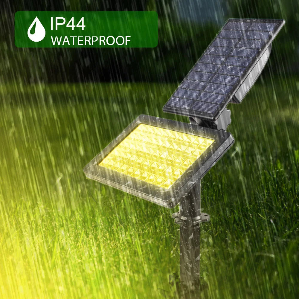 SolarBeam 50S Solarstrahler | 50 LEDs | Automatischer Dämmerungssensor | Wetterfest & Flexibel