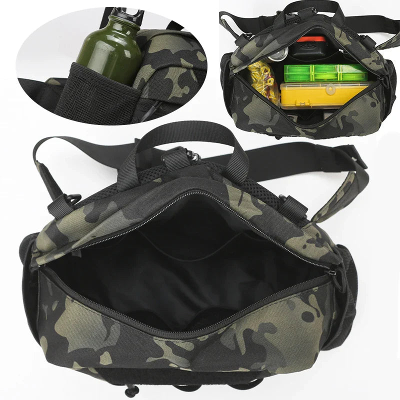 TactiGear | Vielseitige MOLLE-Tasche | Expandierbar & Komfortabel | Für Outdoor, Reisen & Einsatz