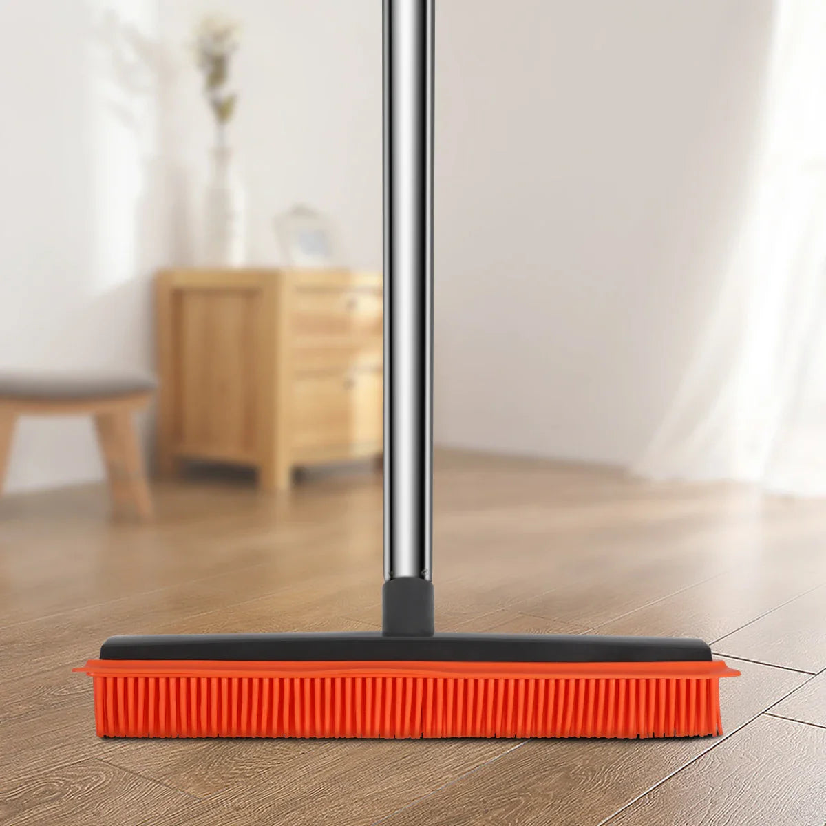 CleanSweep Pro | 3-in-1 Reinigungsbesen | Flexibler Teleskopgriff | Silikonborsten